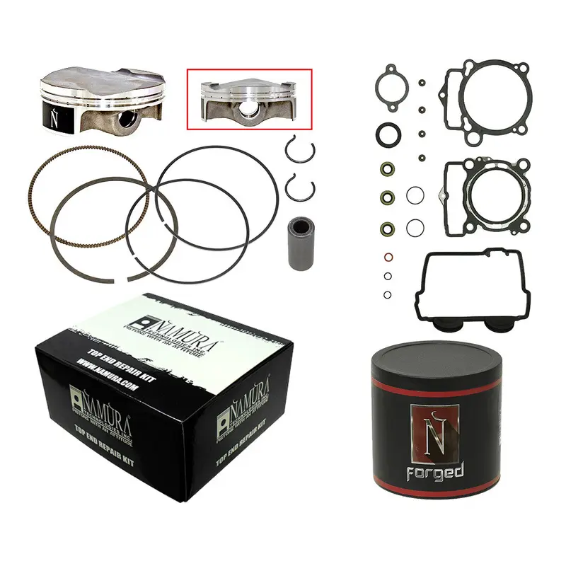 NAMURA TOP END REPAIR KIT (FORGED PISTON) FX-70065-BK1