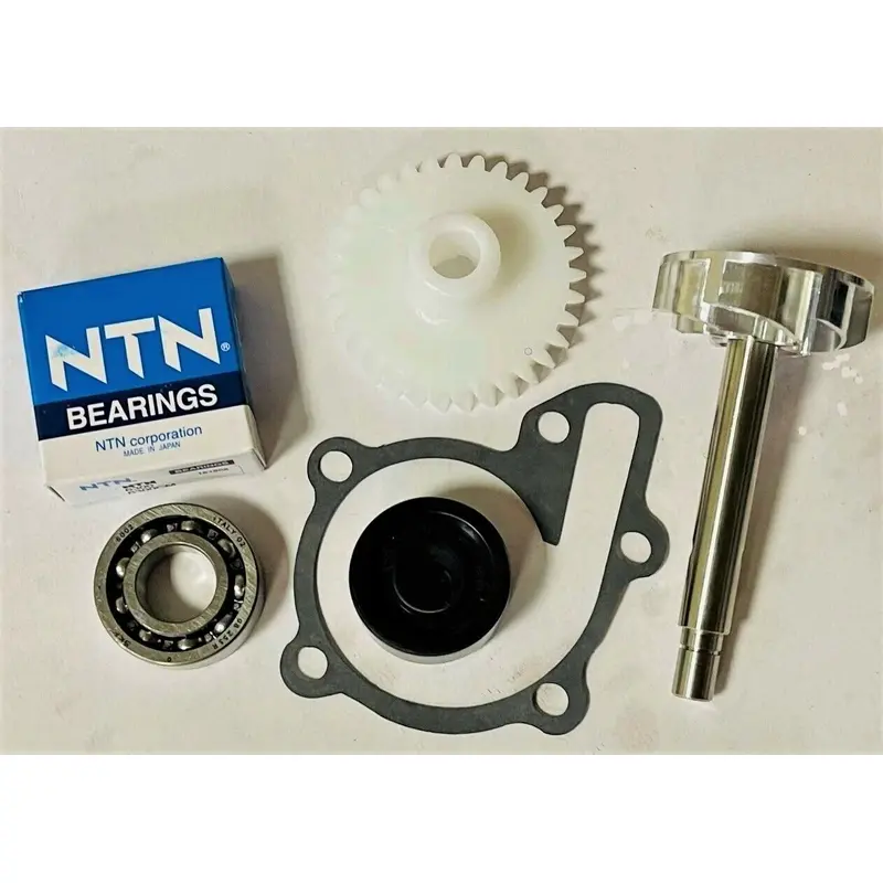 Banshee YFZ350 Water Pump Impeller Billet CNC H2O Shaft Gear Bearing Seal Kit