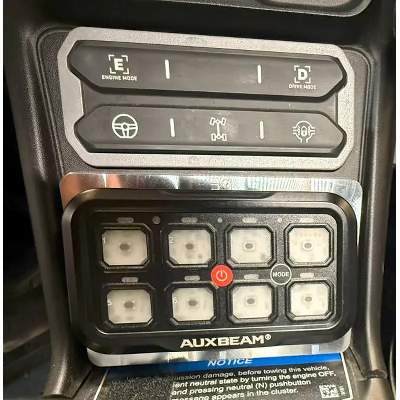 Maverick R AuxBeam Mount