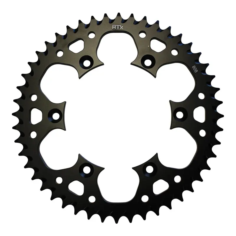 SPKT REAR ALLOY MTX ZERO BLK 808 50T #520