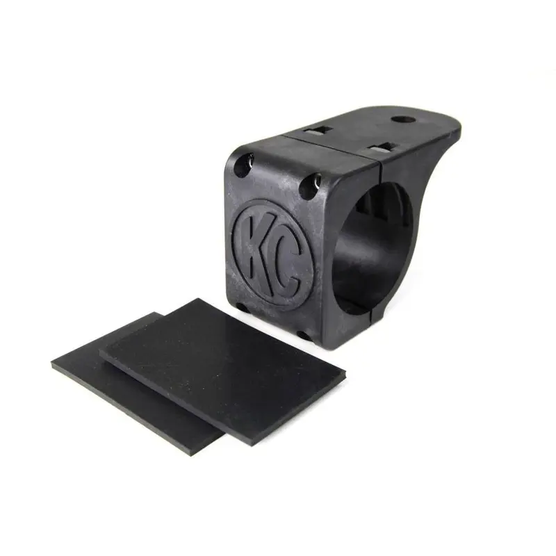 KC HiLiTES Bracket - Single - Tube Clamp Light Mount - Rubber Adjustment Shims - 2.25" - 2.5"