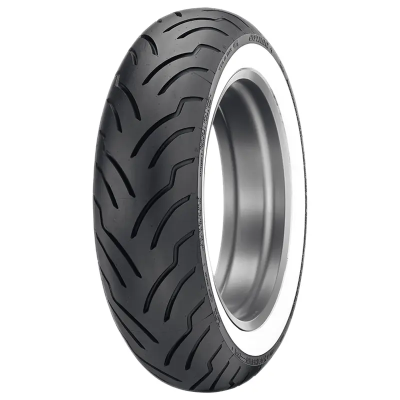 Dunlop MU85-16 American Elite Rear Tyre - 77H Bias TL - White Wall