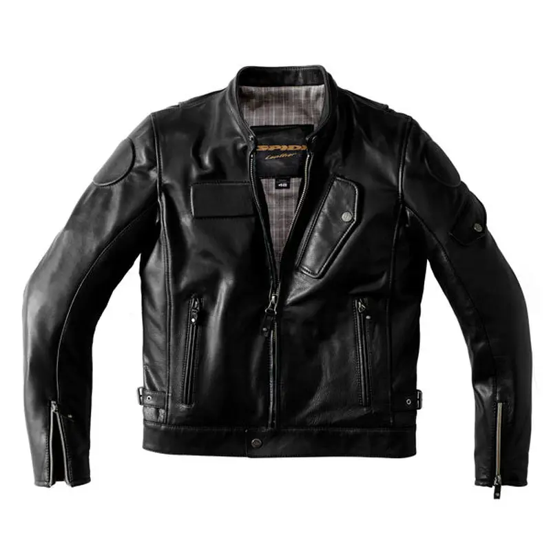 ** Spidi Fandango Leather Jacket black - size 56