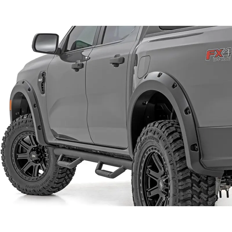 Pocket Fender Flares | M7 Carbonized Gray | Ford Ranger 2WD/4WD (2024) | F-F12401-M7