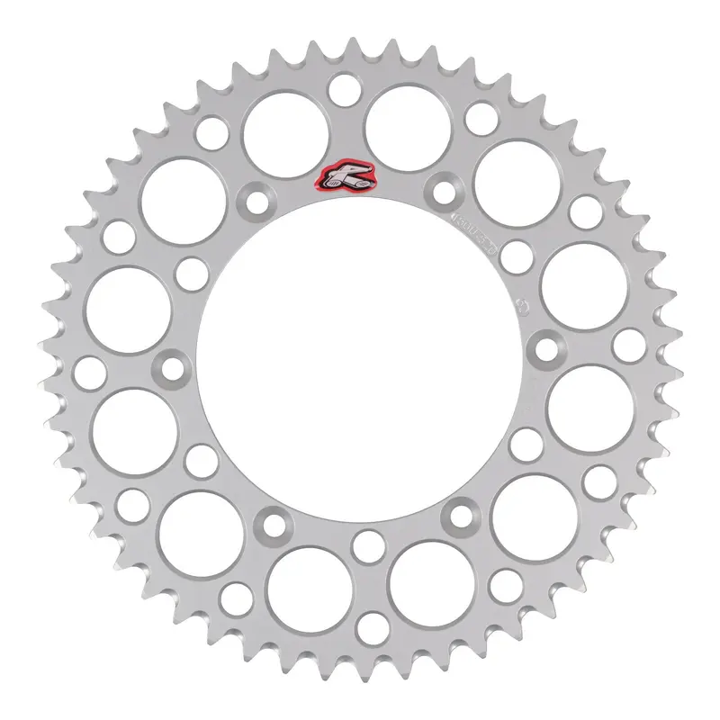 Renthal Sprocket Rear Silver 50T Alloy 7075 T6 Grooved