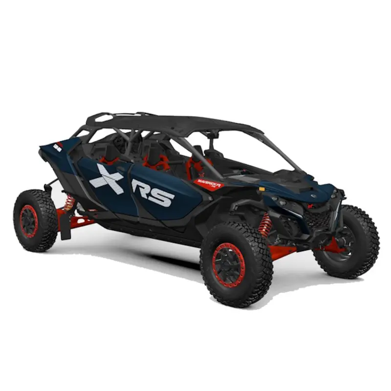 Can-Am Maverick R Max X RS With Smart-Shox Dusty Navy & Legion Red