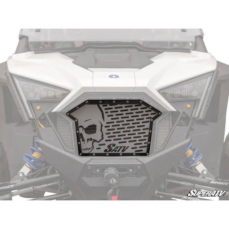 SuperATV Polaris RZR PRO XP Skull Style Grille Insert GRL-P-PROXP-S-07