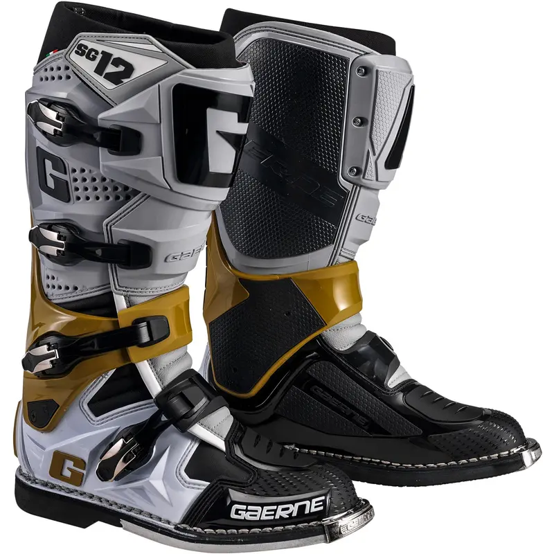 GAERNE SG-12 BOOTS GREY/MAGNESIUM/ WHITE SZ 12 2174-080-12