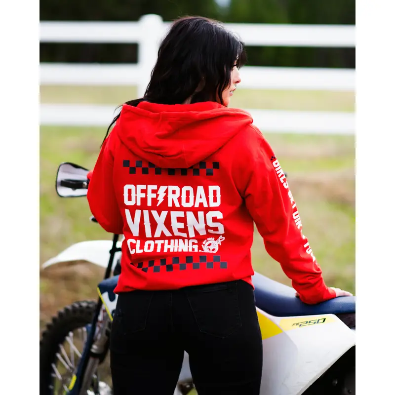 Checked Out Unisex Zip Hoodie