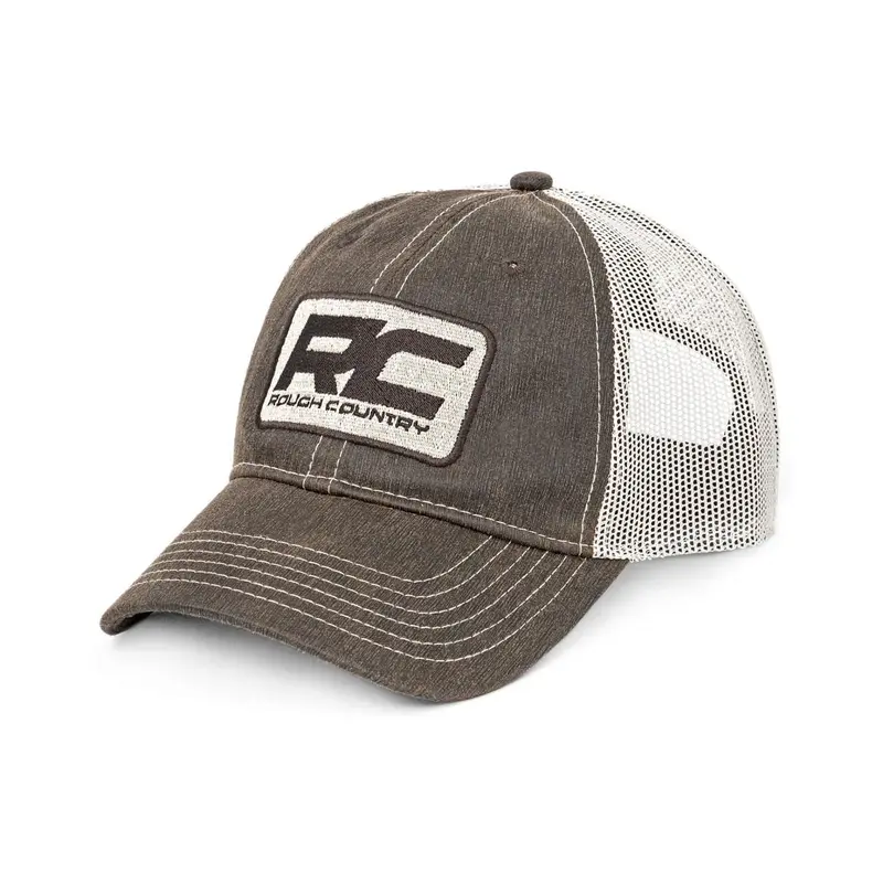 Rough Country | Rough Country Hat | Mesh | Brown Patch | Brown | 84122