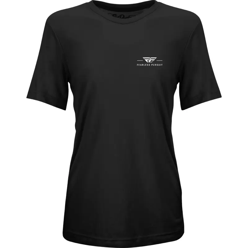 Women's Fly Motto Tee Black 2x