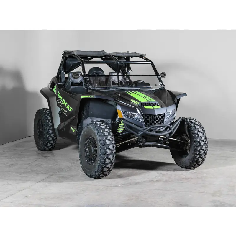 TERRARIDER ARCTIC CAT WILDCAT XX TILTING UTV WINDSHIELD - SCRATCH RESISTANT 1/4