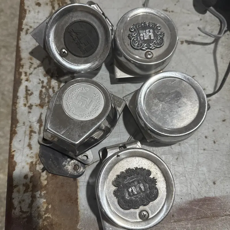 Vintage NIKKO YPL Marine Boat Car Automobile Motorcycle Horns Lot Of 5 Model L