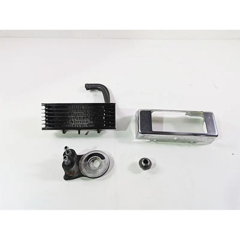 2007 Harley Touring FLHRSE CVO Road King Oil Cooler + Adapter & Cover 63068-07