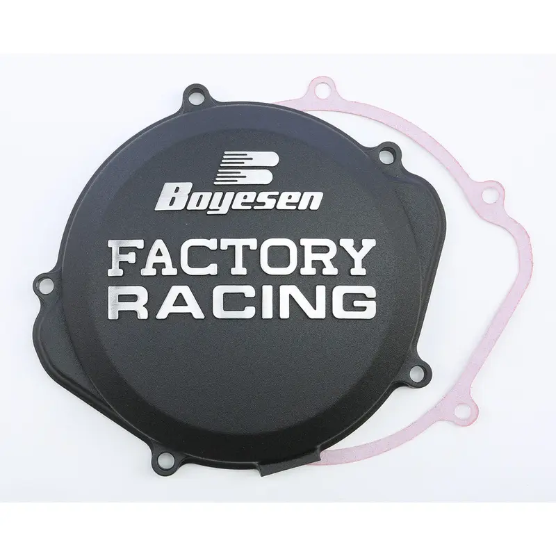 BOYESEN FACTORY RACING CLUTCH COVER BLACK CC-07XB