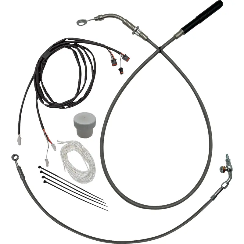 FAT BAGGERS INC. EZ Install Kit - +8" - '21-'23 FLTR - Braided 119918
