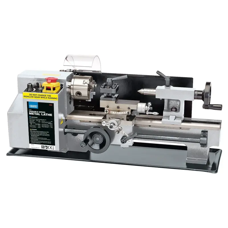 Draper Variable Speed Metal Work Lathe, 250W - LATHE-300