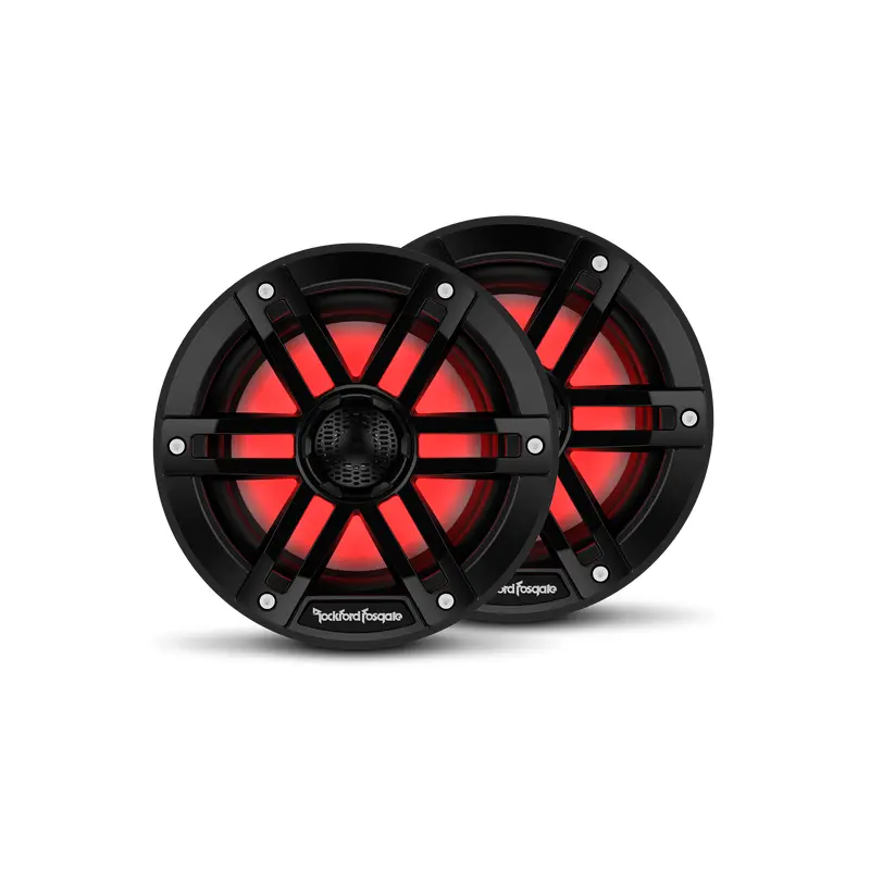 M1 6 Color Optix Marine 2-Way Speakers - Black