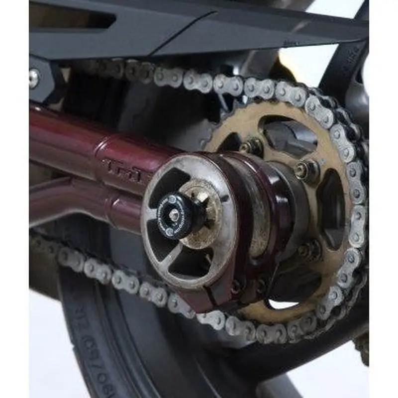 R&G Racing Black Spindle Sliders For 2005-2009 Benelli Caf Racer 1130 SS0036BK