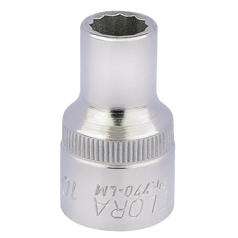 Draper Elora Bi-Hexagon Socket, 1/2" Sq. Dr., 10mm - 770-LM 10