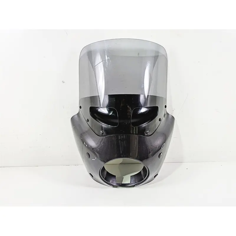 2011 Harley FXDC Dyna Super Glide Front Nose Headlight Cover Windshield & Mount