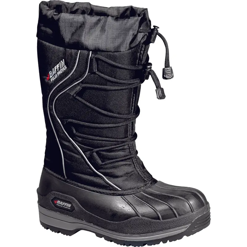 BAFFIN WOMEN'S ICE FIELD BOOTS BLACK SZ 08 4010-0172-001-08
