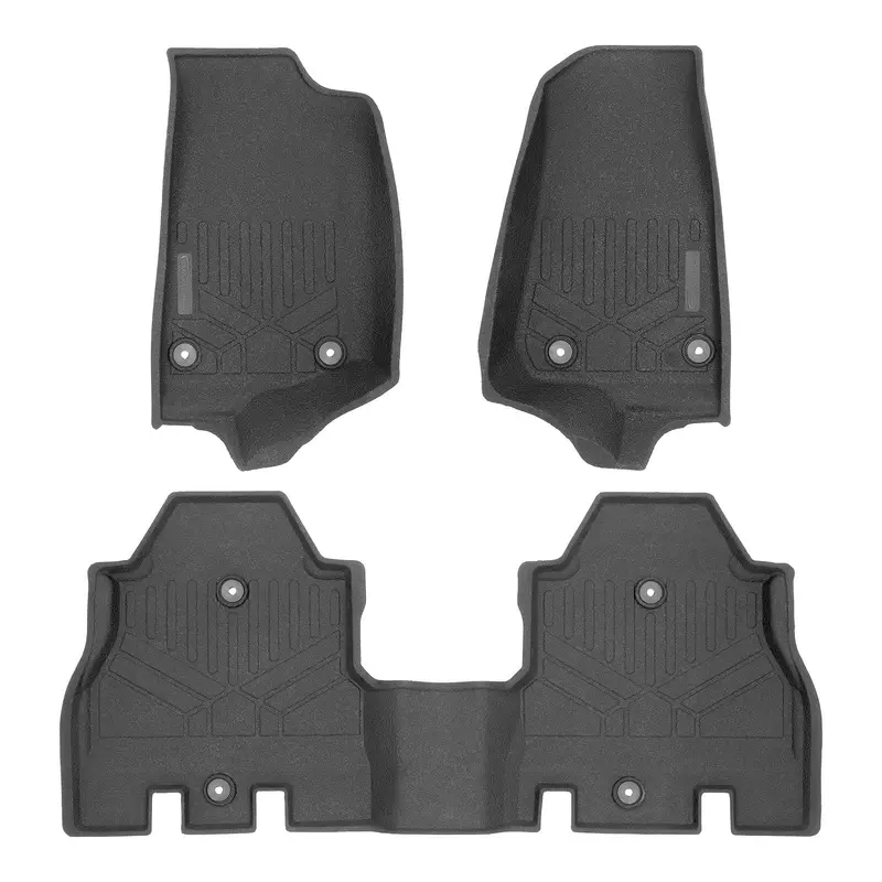 SMARTLINER Custom Fit Floor Liners For 2018-2024 Jeep Wrangler Unlimited