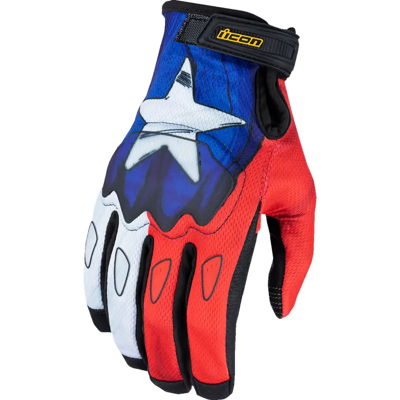 ICON Hooligan* CE Tejas Libre Gloves - Blue - Small 3301-4716