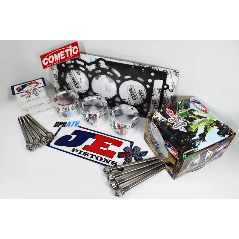 Can-Am X3 Turbo JE Piston Cometic Gasket BPRATV Titanium Studs 9.5:1 74mm Set US