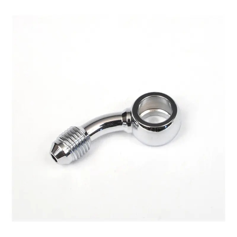 Whites Brake - 10mm Banjo - 45@90 Chrome Steel