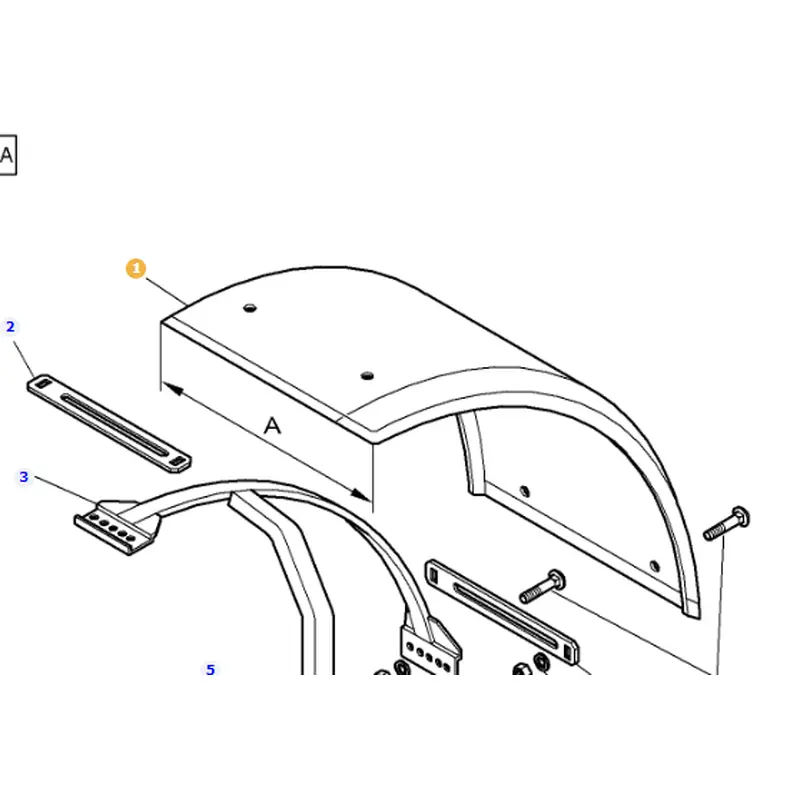 AGCO | Mudguard - 3715947M2 - 3715947M3 > 3715947M3