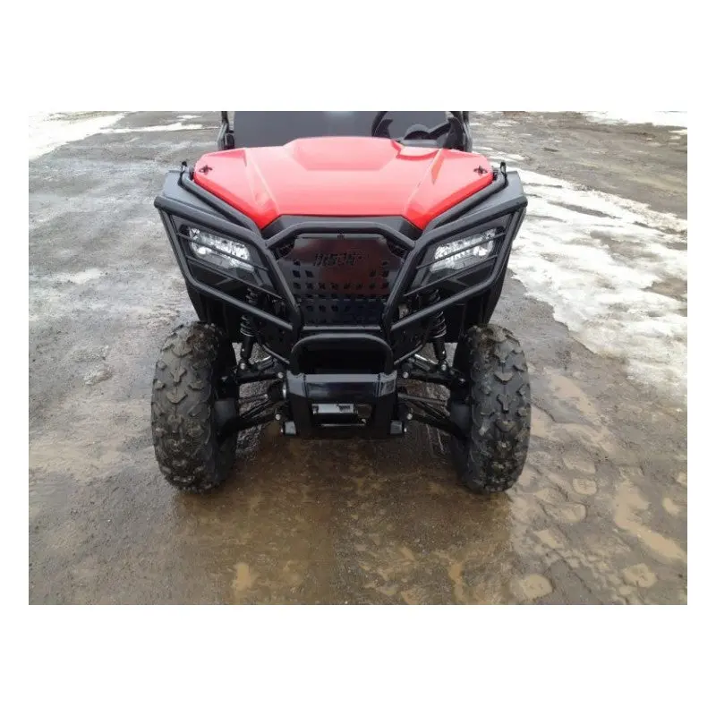 Pioneer 500 520 Front Bumper Brush Guard, Hunter Series. Honda