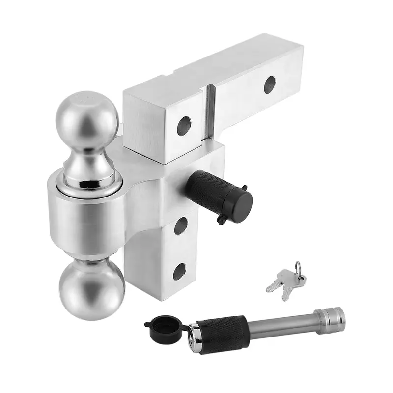 UTV Adjustable Trailer Hitch Ball Mount