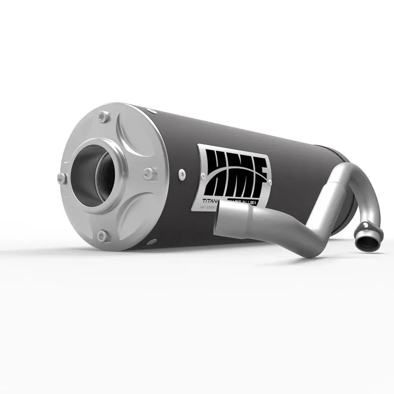 HMF Muffler Yamaha Wolverine 16-18 Gun Metal Titan-QS Full System Exhaust