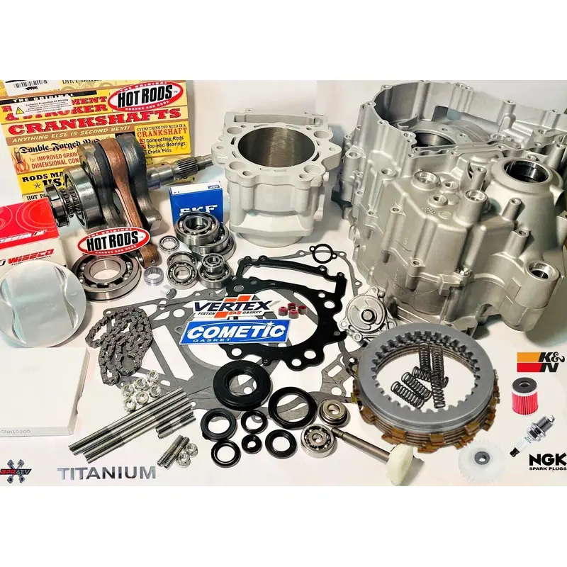 13+ Raptor 700 700R Crank Cases 105.5 Big Bore Stroker Complete Rebuild Kit 780c