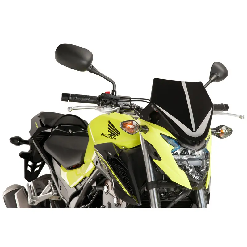 PUIG WINDSCREEN NAKED NEW GEN SPORT BLACK 8923N