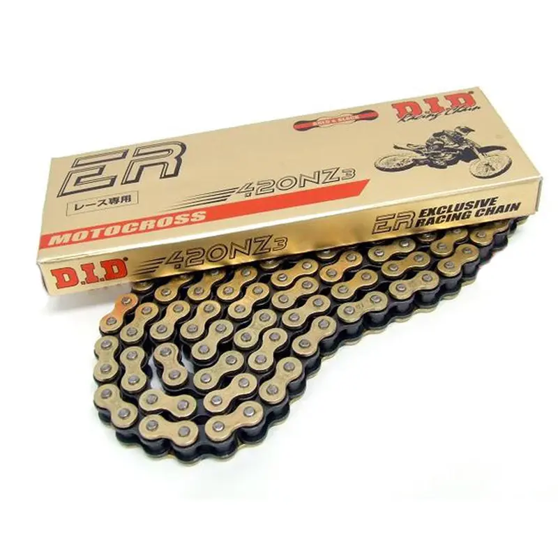 420NZ3 x 130 G&B Race chain w/ RJ clip link DID (420NZ130G)