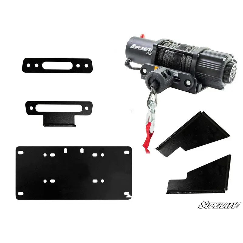 Super ATV KAWASAKI MULE PRO WINCH MOUNTING PLATE