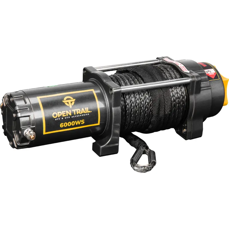 6000lb Wide Winch Synthetic Rope