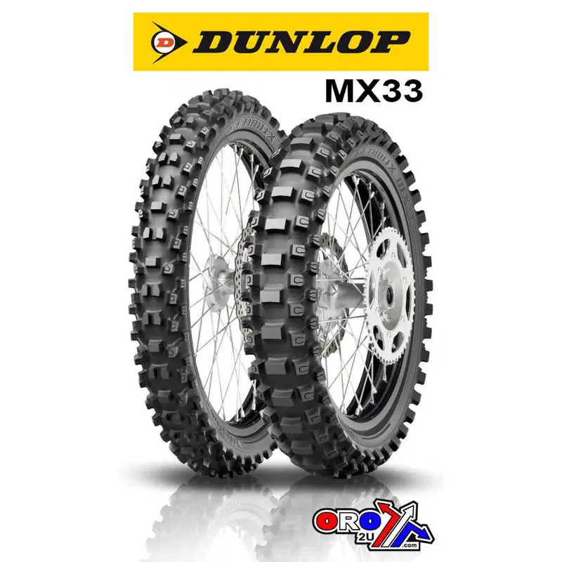 70/100-17 40M TT GEOMAX MX33 F DUNLOP, 636105