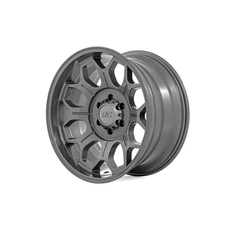 Rough Country 77 Series Wheel | One-Piece | Gunmetal Gray | 20x9 | 6x5.5 | -12mm | 77201212G