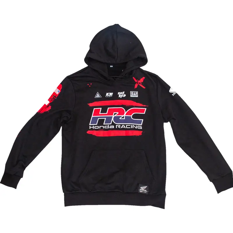 D'COR VISUALS Honda HRC Sweatshirt - Black - 2XL 85-210-5