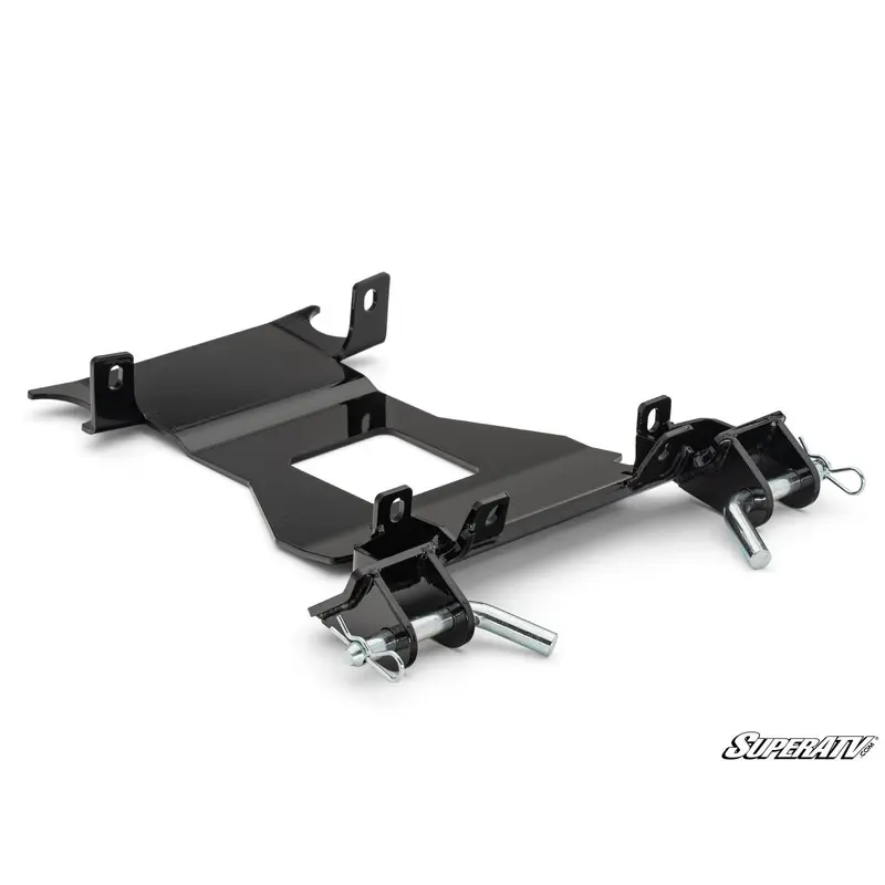 SuperATV Polaris RZR XP Plow Pro Snow Plow Mount SPM-P-RZRXP-001-02