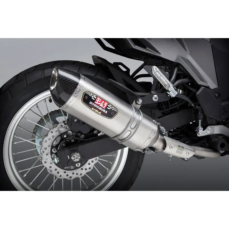 YOSHIMURA EXHAUST STREET R-77 SLIP-ON SS-SS-CF WORKS 14360BJ520
