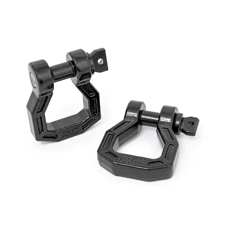 D-Ring | Forged | Pair | Black | RS118