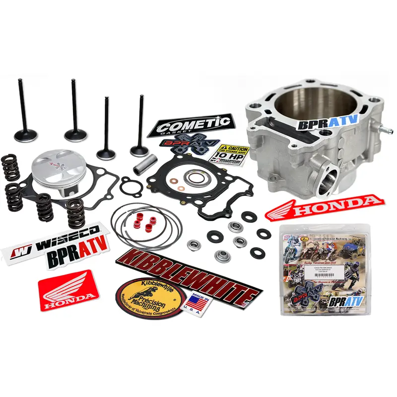 04-05 Honda TRX450R Kibblewhite Valves Springs Wiseco Piston Top End Rebuild Kit