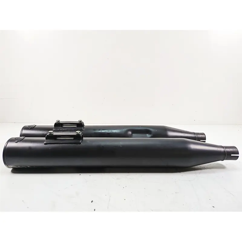 2013 Harley Touring FLHX Street Glide 4" Vance Hines Exhaust Muffler Set - Read