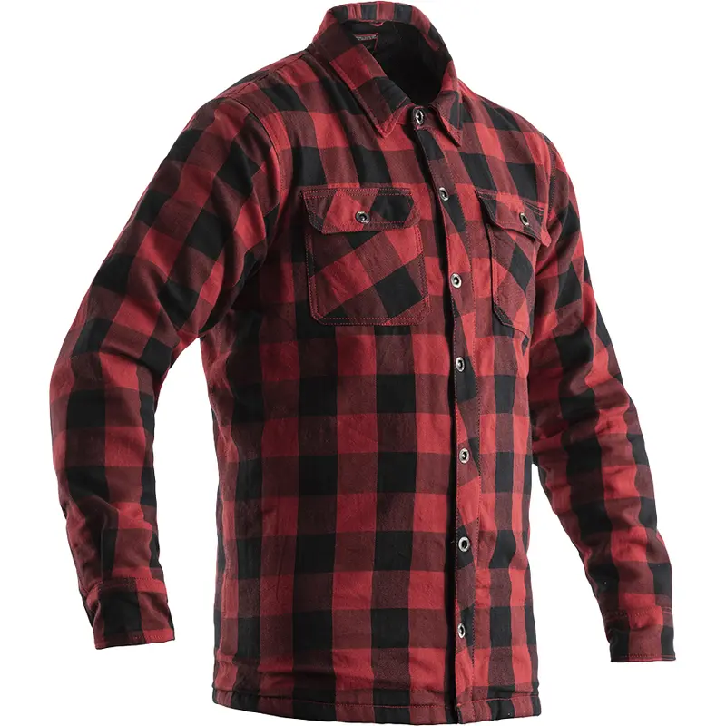 Kevlar Lumberjack Ce Shirt Red Check Textile 3xl