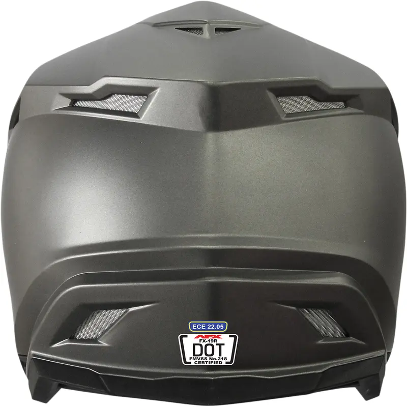 AFX FX-19R Helmet - Frost Gray - Large 0110-7054