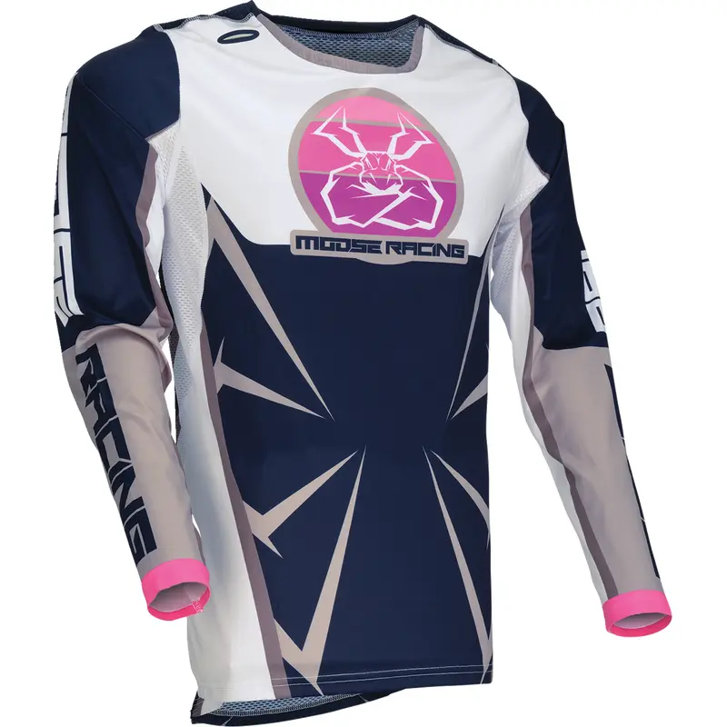 MOOSE RACING Agroid Jersey - Navy/White - XS 2910-8137